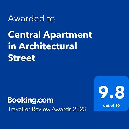 Central Apartment In Architectural Street カウナス エクステリア 写真
